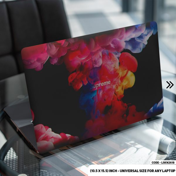 DDecorator Luxury Brand Iconic Neon Design Matte Finished Removable Waterproof Laptop Sticker & Laptop Skin (Including FREE Accessories) - LSKN2618 - DDecorator