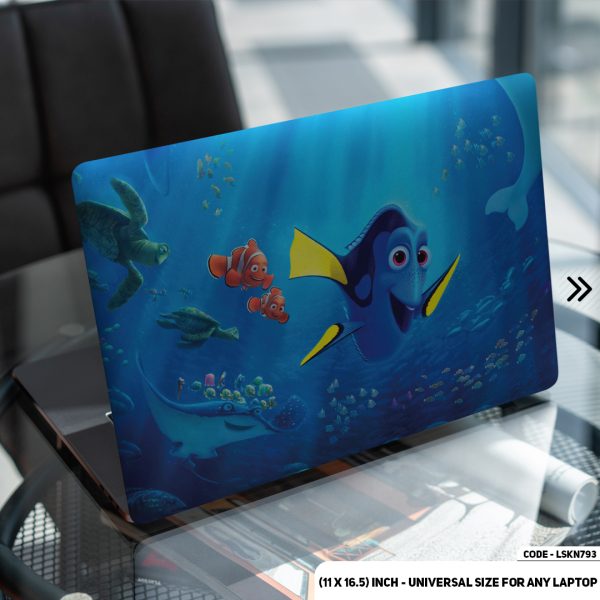 DDecorator Finding Nemo Matte Finished Removable Waterproof Laptop Sticker & Laptop Skin (Including FREE Accessories) - LSKN793 - DDecorator