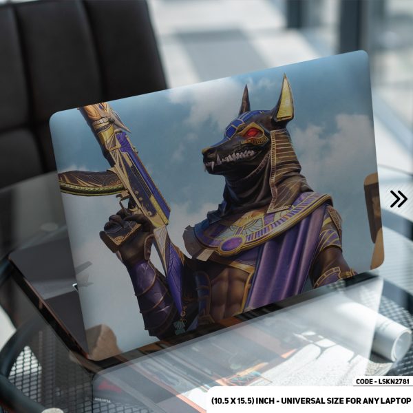 DDecorator Digital Character Matte Finished Removable Waterproof Laptop Sticker & Laptop Skin (Including FREE Accessories) - LSKN2781 - DDecorator