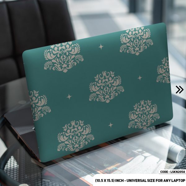 DDecorator Seamless Geomatric Pattern Matte Finished Removable Waterproof Laptop Sticker & Laptop Skin (Including FREE Accessories) - LSKN2058 - DDecorator