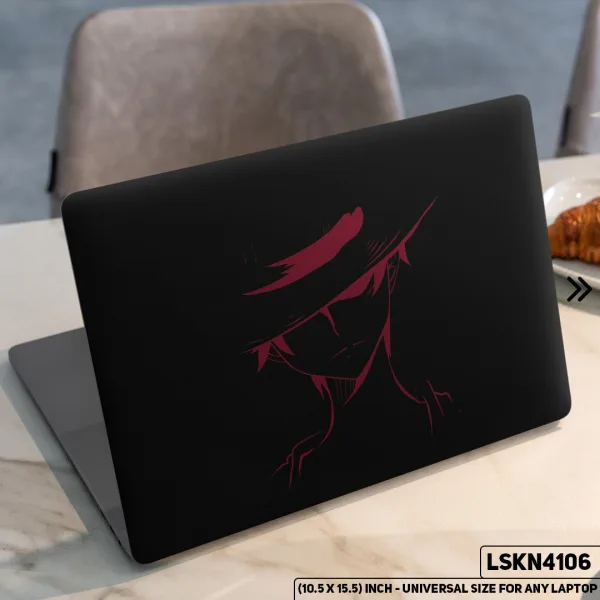 DDecorator Anime Character Matte Finished Removable Waterproof Laptop Sticker & Laptop Skin (Including FREE Accessories) - LSKN4106 - DDecorator