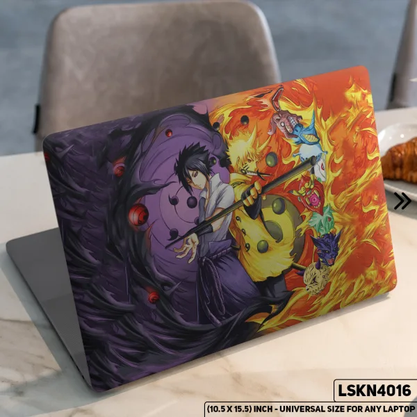 DDecorator Anime Character Illustration Matte Finished Removable Waterproof Laptop Sticker & Laptop Skin (Including FREE Accessories) - LSKN4016 - DDecorator