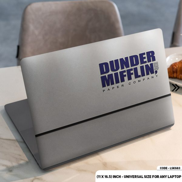 DDecorator The Office Matte Finished Removable Waterproof Laptop Sticker & Laptop Skin (Including FREE Accessories) - LSKN683 - DDecorator
