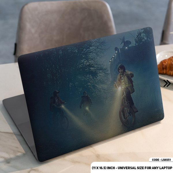 DDecorator Stranger Things Matte Finished Removable Waterproof Laptop Sticker & Laptop Skin (Including FREE Accessories) - LSKN651 - DDecorator