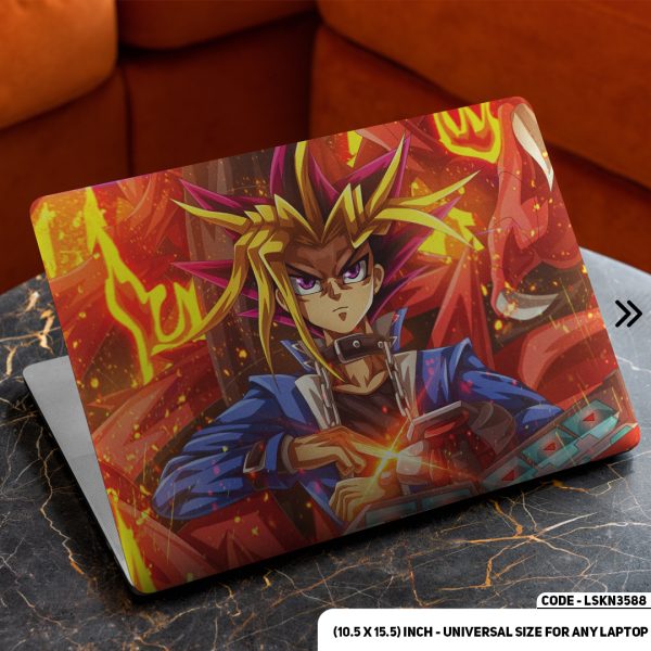 DDecorator Anime Character Illustration Matte Finished Removable Waterproof Laptop Sticker & Laptop Skin (Including FREE Accessories) - LSKN3588 - DDecorator