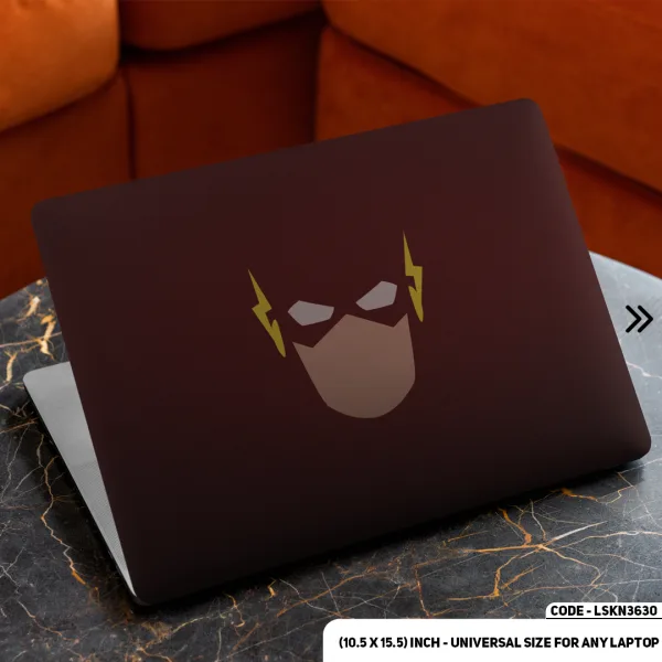 DDecorator FLASH Gmaming Character Matte Finished Removable Waterproof Laptop Sticker & Laptop Skin (Including FREE Accessories) - LSKN3630 - DDecorator