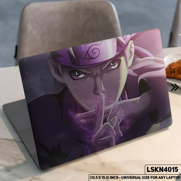DDecorator Anime Character Illustration Matte Finished Removable Waterproof Laptop Sticker & Laptop Skin (Including FREE Accessories) - LSKN4015 - DDecorator