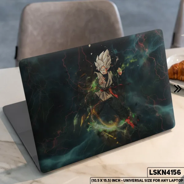 DDecorator Dragon Ball Z Z Warriors Goku Matte Finished Removable Waterproof Laptop Sticker & Laptop Skin (Including FREE Accessories) - LSKN4156 - DDecorator