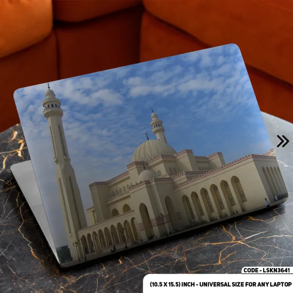 DDecorator ISLAMIC Mosque Matte Finished Removable Waterproof Laptop Sticker & Laptop Skin (Including FREE Accessories) - LSKN3641 - DDecorator