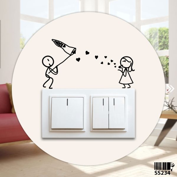 DDecorator Love Catching Wall Stickers & Decals Home Decor Wall Decor Removable Vinyl Wall Sticker - SS234 - DDecorator
