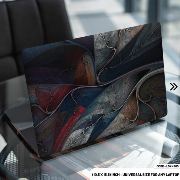 DDecorator Marble Texture Matte Finished Removable Waterproof Laptop Sticker & Laptop Skin (Including FREE Accessories) - LSKN965 - DDecorator