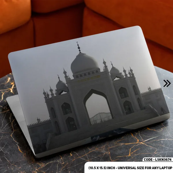 DDecorator ISLAMIC Mosque Matte Finished Removable Waterproof Laptop Sticker & Laptop Skin (Including FREE Accessories) - LSKN3674 - DDecorator
