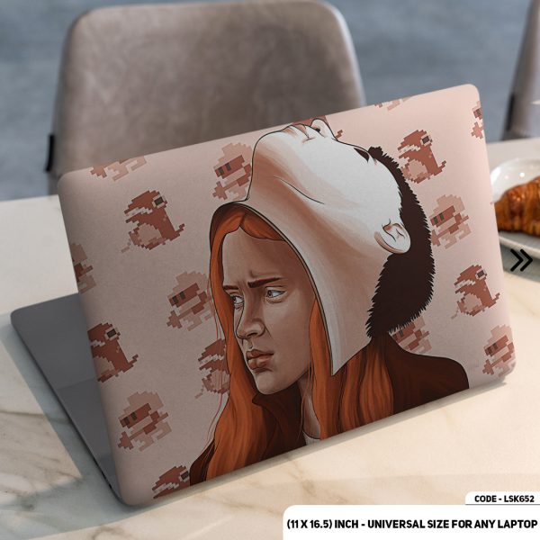 DDecorator Stranger Things Matte Finished Removable Waterproof Laptop Sticker & Laptop Skin (Including FREE Accessories) - LSKN652 - DDecorator