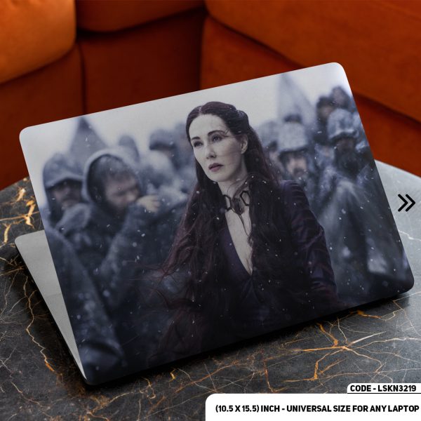 DDecorator GOT Witch Matte Finished Removable Waterproof Laptop Sticker & Laptop Skin (Including FREE Accessories) - LSKN3219 - DDecorator