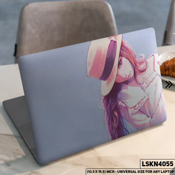 DDecorator Fantacy Art Digital Illustration Matte Finished Removable Waterproof Laptop Sticker & Laptop Skin (Including FREE Accessories) - LSKN4055 - DDecorator