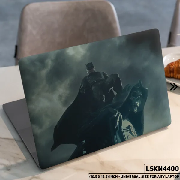 DDecorator Batman DC Comics Matte Finished Removable Waterproof Laptop Sticker & Laptop Skin (Including FREE Accessories) - LSKN4400 - DDecorator