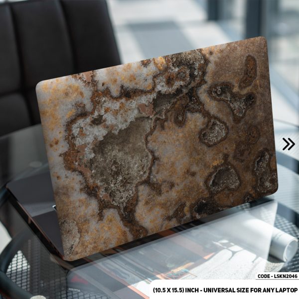 DDecorator Liquid Marble Texture Matte Finished Removable Waterproof Laptop Sticker & Laptop Skin (Including FREE Accessories) - LSKN2046 - DDecorator