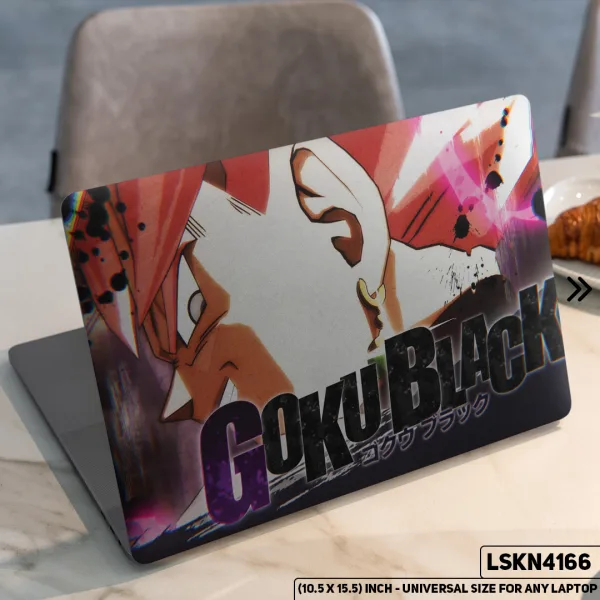 DDecorator Dragon Ball Z Z Warriors Goku Matte Finished Removable Waterproof Laptop Sticker & Laptop Skin (Including FREE Accessories) - LSKN4166 - DDecorator
