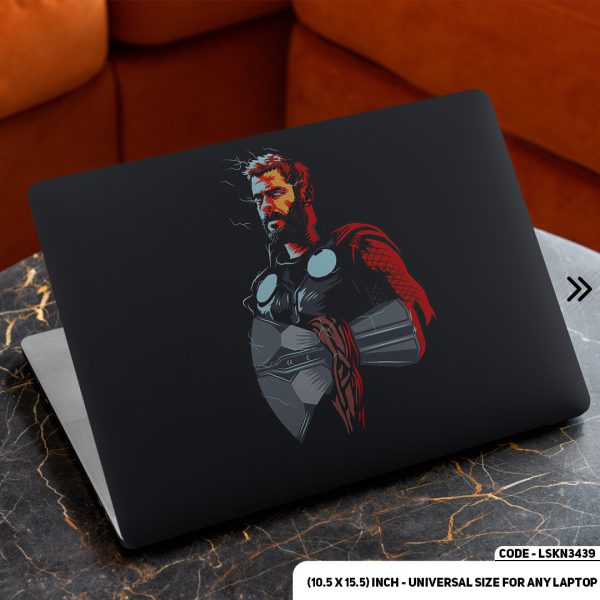 DDecorator Digital Character Matte Finished Removable Waterproof Laptop Sticker & Laptop Skin (Including FREE Accessories) - LSKN3439 - DDecorator