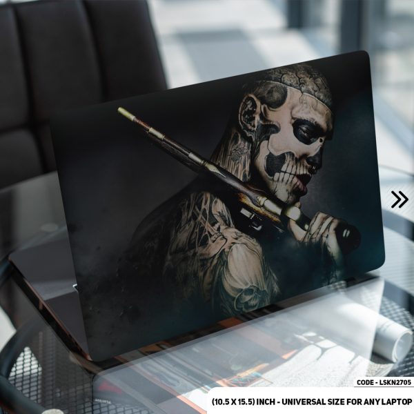 DDecorator Suicide Squad Character Matte Finished Removable Waterproof Laptop Sticker & Laptop Skin (Including FREE Accessories) - LSKN2705 - DDecorator