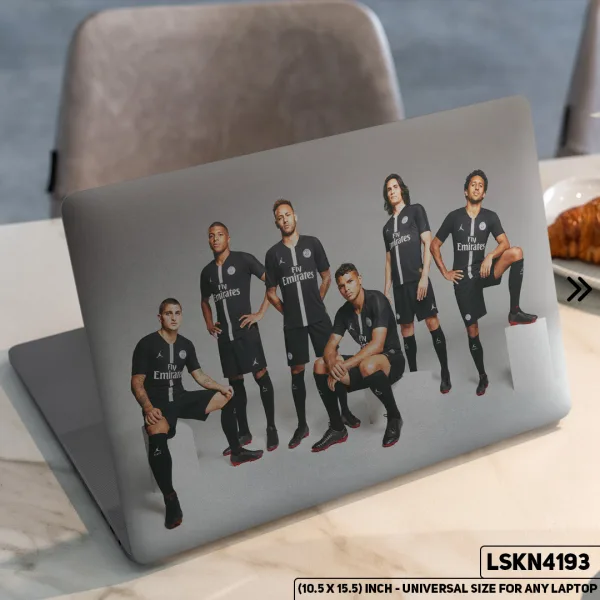 DDecorator FIFA Football Playing Matte Finished Removable Waterproof Laptop Sticker & Laptop Skin (Including FREE Accessories) - LSKN4193 - DDecorator