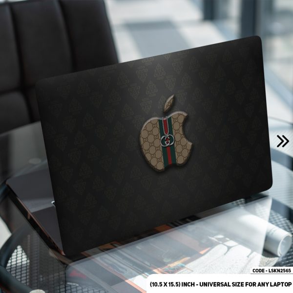 DDecorator Luxury Brand Iconic Pattern Matte Finished Removable Waterproof Laptop Sticker & Laptop Skin (Including FREE Accessories) - LSKN2565 - DDecorator