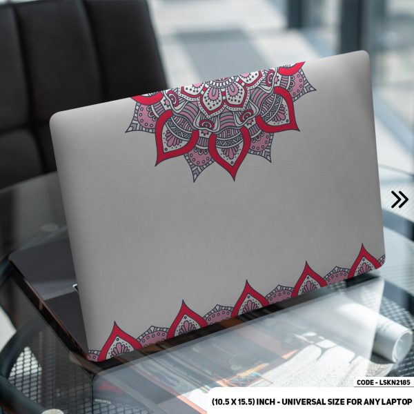 DDecorator Seamless Geomatric Pattern Matte Finished Removable Waterproof Laptop Sticker & Laptop Skin (Including FREE Accessories) - LSKN2185 - DDecorator