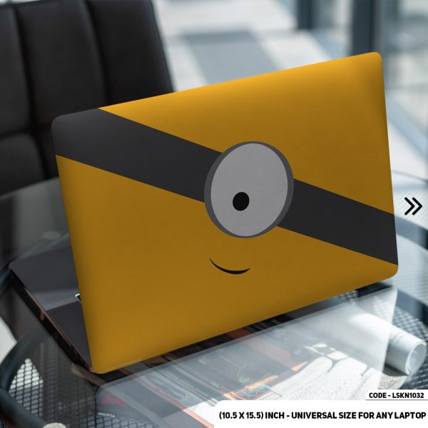 DDecorator Minions Matte Finished Removable Waterproof Laptop Sticker & Laptop Skin (Including FREE Accessories) - LSKN1032 - DDecorator