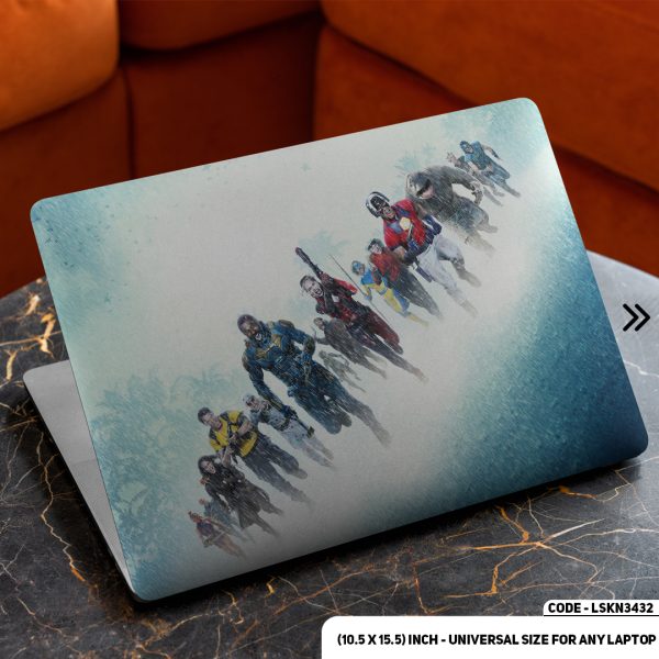 DDecorator Digital Character Matte Finished Removable Waterproof Laptop Sticker & Laptop Skin (Including FREE Accessories) - LSKN3432 - DDecorator