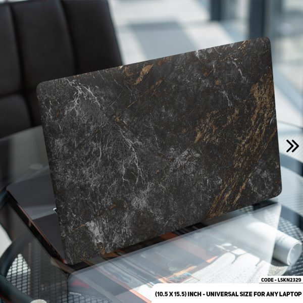 DDecorator Liquid Marble Texture Matte Finished Removable Waterproof Laptop Sticker & Laptop Skin (Including FREE Accessories) - LSKN2329 - DDecorator