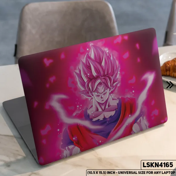 DDecorator Dragon Ball Z Z Warriors Goku Matte Finished Removable Waterproof Laptop Sticker & Laptop Skin (Including FREE Accessories) - LSKN4165 - DDecorator
