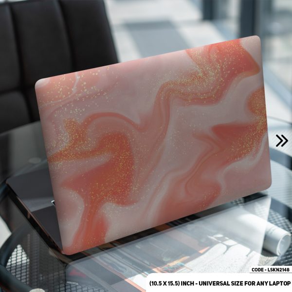 DDecorator Liquid Marble Texture Matte Finished Removable Waterproof Laptop Sticker & Laptop Skin (Including FREE Accessories) - LSKN2148 - DDecorator
