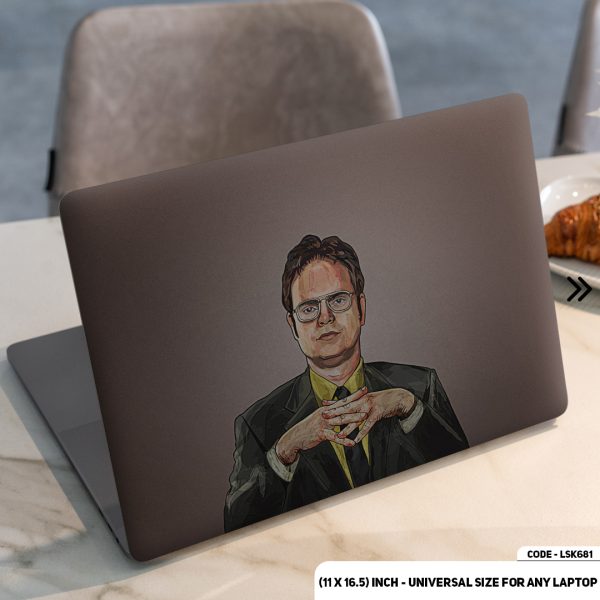 DDecorator The Office Matte Finished Removable Waterproof Laptop Sticker & Laptop Skin (Including FREE Accessories) - LSKN681 - DDecorator