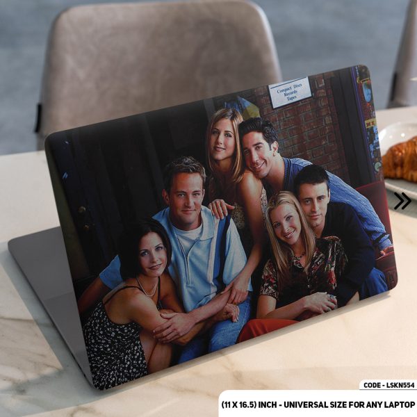 DDecorator Evryone is Watching You From FRIENDS Tv Series Matte Finished Removable Waterproof Laptop Sticker & Laptop Skin (Including FREE Accessories) - LSKN554 - DDecorator