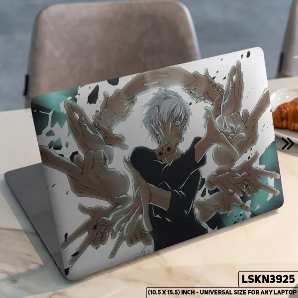 DDecorator Anime Character Illustration Matte Finished Removable Waterproof Laptop Sticker & Laptop Skin (Including FREE Accessories) - LSKN3925 - DDecorator