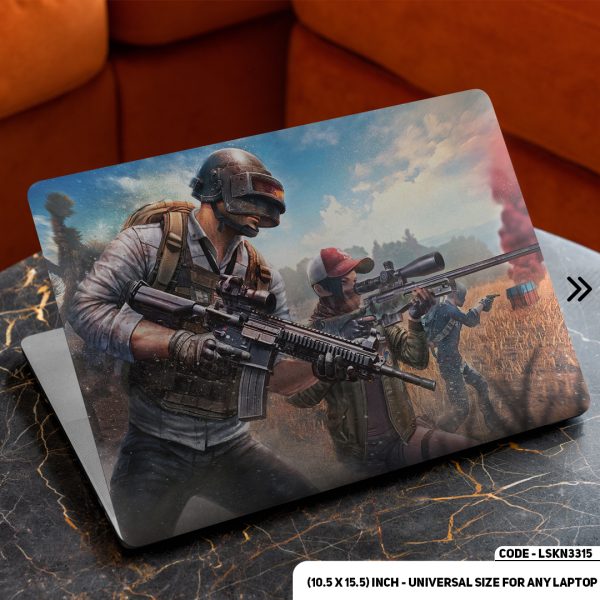 DDecorator Digital Character Matte Finished Removable Waterproof Laptop Sticker & Laptop Skin (Including FREE Accessories) - LSKN3315 - DDecorator