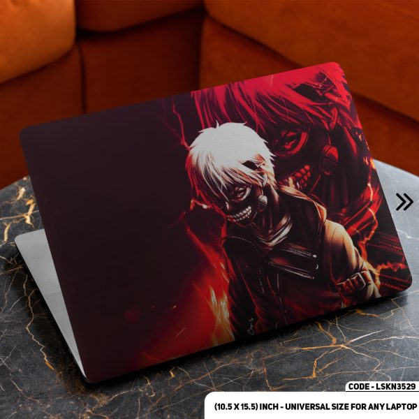 DDecorator Anime Character Illustration Matte Finished Removable Waterproof Laptop Sticker & Laptop Skin (Including FREE Accessories) - LSKN3529 - DDecorator