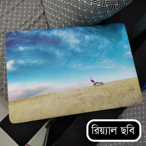 DDecorator Horizon with Sun Illustration Matte Finished Removable Waterproof Laptop Sticker & Laptop Skin (Including FREE Accessories) - LSKN2680 - DDecorator