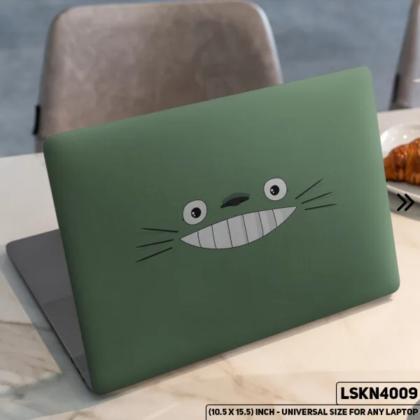DDecorator Anime Character Illustration Matte Finished Removable Waterproof Laptop Sticker & Laptop Skin (Including FREE Accessories) - LSKN4009 - DDecorator