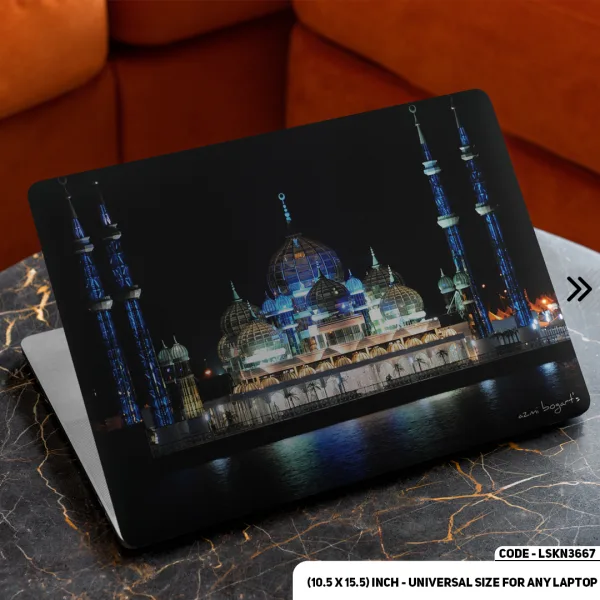 DDecorator ISLAMIC Mosque Matte Finished Removable Waterproof Laptop Sticker & Laptop Skin (Including FREE Accessories) - LSKN3667 - DDecorator