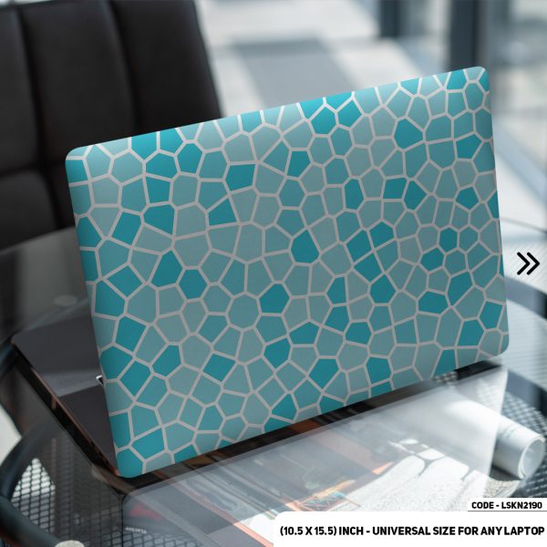 DDecorator Seamless Geomatric Pattern Matte Finished Removable Waterproof Laptop Sticker & Laptop Skin (Including FREE Accessories) - LSKN2190 - DDecorator