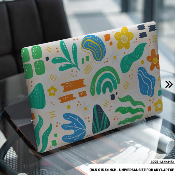 DDecorator Seamless Pattern Matte Finished Removable Waterproof Laptop Sticker & Laptop Skin (Including FREE Accessories) - LSKN2473 - DDecorator