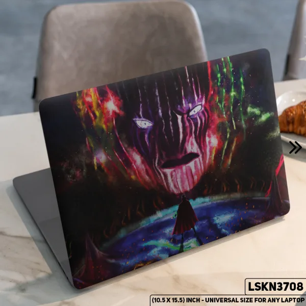DDecorator Anime Character Illustration Matte Finished Removable Waterproof Laptop Sticker & Laptop Skin (Including FREE Accessories) - LSKN3708 - DDecorator