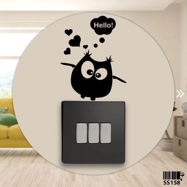 DDecorator Bird In Love Wall Stickers & Decals Home Decor Wall Decor Removable Vinyl Wall Sticker - SS158 - DDecorator