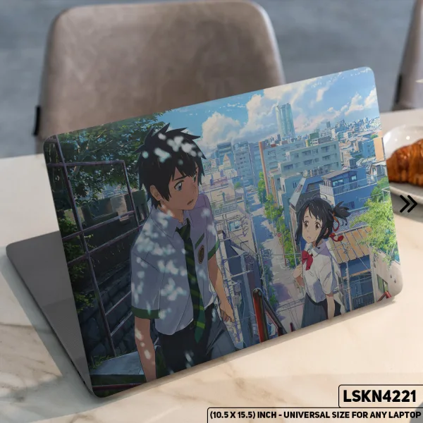 DDecorator Fantasy Anime Illustration Matte Finished Removable Waterproof Laptop Sticker & Laptop Skin (Including FREE Accessories) - LSKN4221 - DDecorator