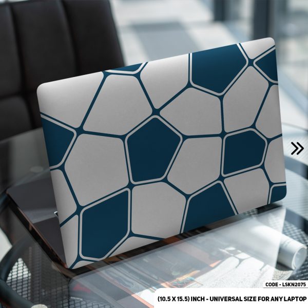 DDecorator Seamless Geomatric Pattern Matte Finished Removable Waterproof Laptop Sticker & Laptop Skin (Including FREE Accessories) - LSKN2075 - DDecorator