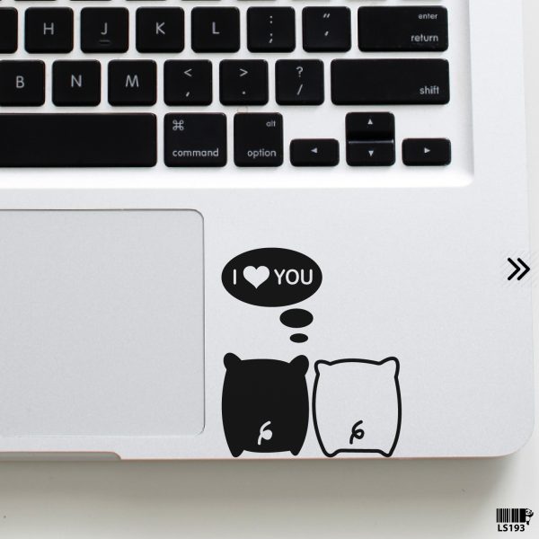 DDecorator Cartoon Family Love Laptop Sticker Vinyl Decal Removable Laptop Stickers For Any Kind of Laptop - LS193 - DDecorator