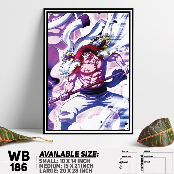 DDecorator One Piece Anime Manga series Wall Canvas Wall Poster Wall Board - 3 Size Available - WB186 - DDecorator