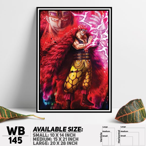 DDecorator One Piece Anime Manga series Wall Canvas Wall Poster Wall Board - 3 Size Available - WB145 - DDecorator