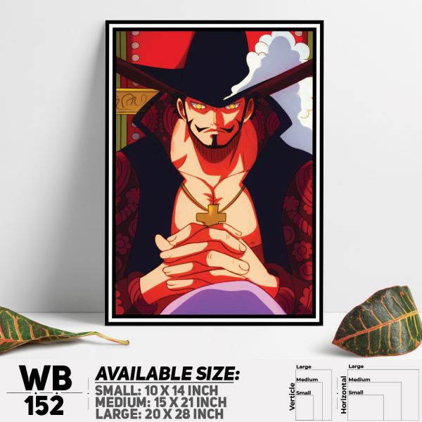 DDecorator One Piece Anime Manga series Wall Canvas Wall Poster Wall Board - 3 Size Available - WB152 - DDecorator